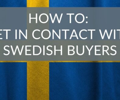 How To Get in Contact With Swedish Buyers
